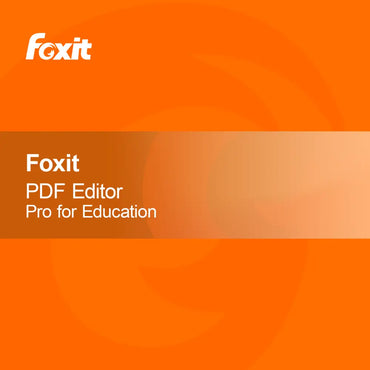 EDU Foxit PDF Editor Pro for Education