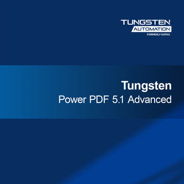 Tungsten Power PDF 5.1 Advanced