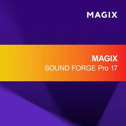 MAGIX SOUND FORGE Pro 17