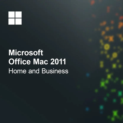 Microsoft Office Mac 2011 Home and Business