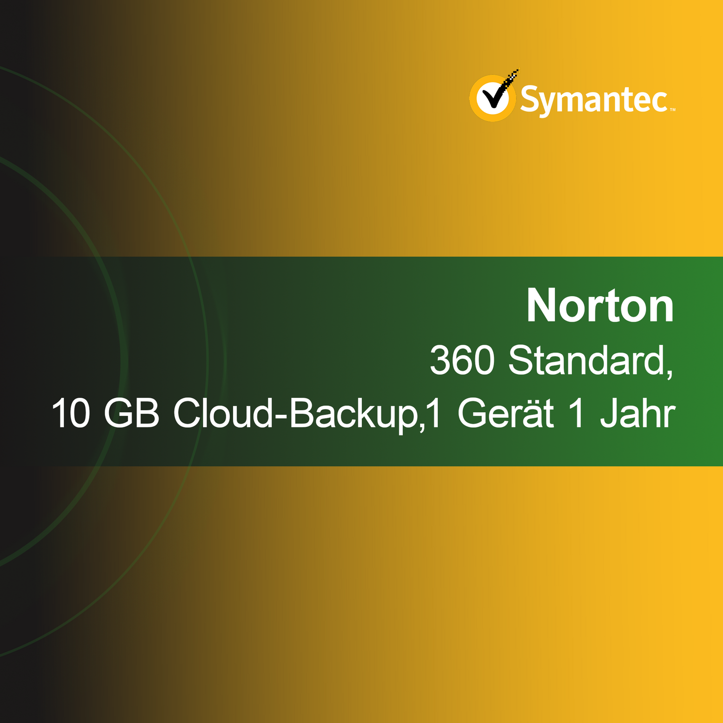 Norton 360 Standard, 10 GB Cloud Backup, 1 device 1 year