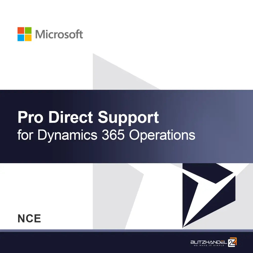 Pro Direct Support for Dynamics 365 Operations (NCE)